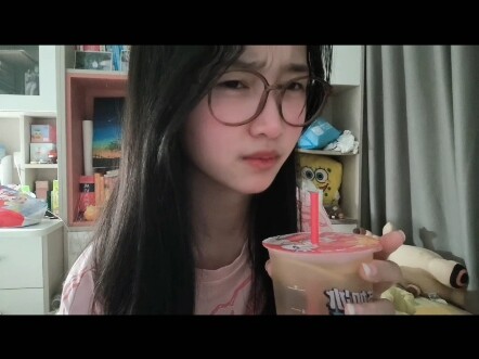 Glutinous lemon tea, so delicious