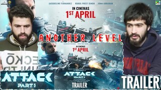 Attack Trailer Reaction | John A, Jacqueline F, Rakul Preet S | MZ Reactions