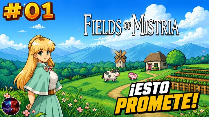 ¿El HEREDERO que STARDEW VALLEY merecía? | Fields of Mistria #1. Gameplay español. Tutorial.