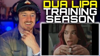 Dua Lipa - Training Season (Official Music Video) FIRST TIME REACTION