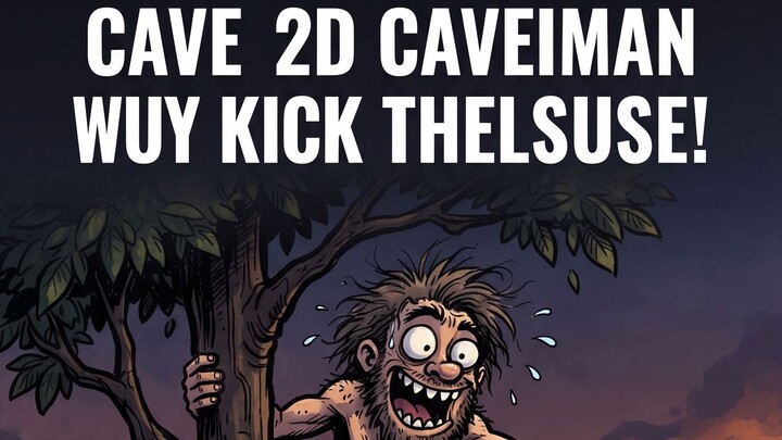 Why Cavemen SLEPT IN TREES First 🌳😱 (Ink Explainer History)
