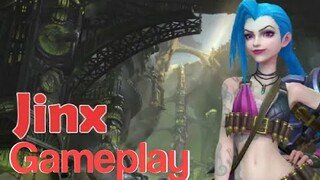 I tried to play League of Legends Wild Rift! (Jinx Gameplay)