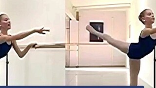 Video ini membandingkan gerakan kaki belakang yang benar dan salah. Jika Anda ingin menari dengan ba