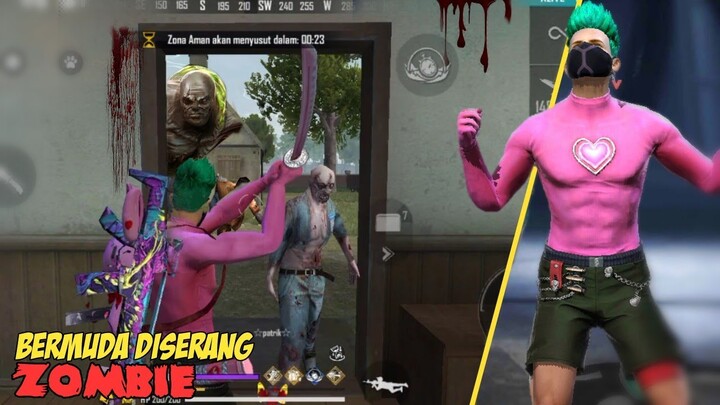 Main Mode Zombie di Free Fire, Auto diserang Ratusan Zombie. mode zombie Invasion ff