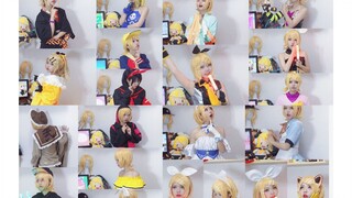 [คอสเพลย์ Kagamine Ling 22 ชุดได้ในคลิกเดียว √] RIN ซอสทันที! (＾ω＾≡＾ω＾) Suzuki Paradise 【1227 Kagami