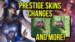 Prestige Skins Get Changes + Mythmaker Irelia Update and More! | League of Legends