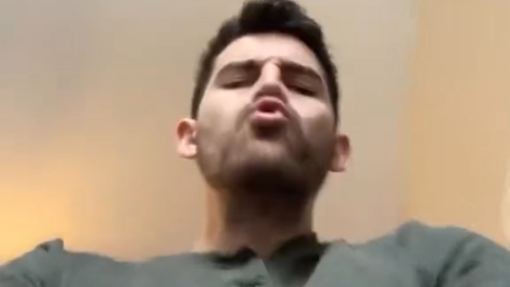 meme · My roommate knocked me out halfway through editing the video