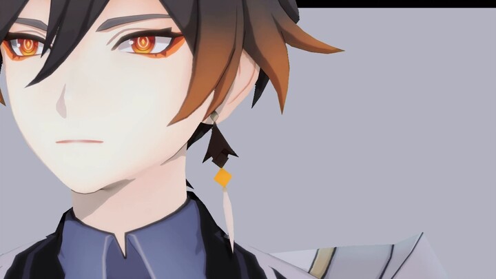 [Genshin Impact MMD] Zhongli cover-らくらく安楽死