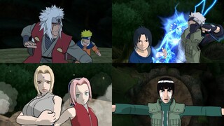 All Team Ultimate Jutsu's - Naruto: Clash of Ninja Revolution 2 (HD)