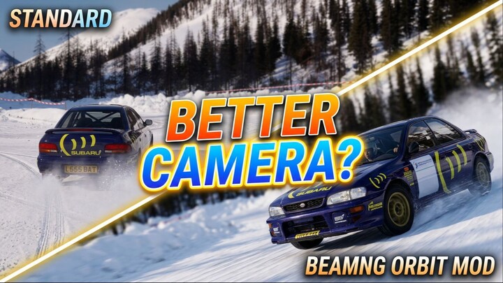 Assetto Corsa Rally Chase Camera Mod | Original vs BeamNG Orbit Camera