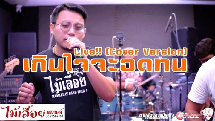 LIVE!!เกินใจจะอดทน - วงไม้เลื้อยแบนด์ ต้นCOVER VERSION