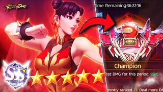 Fire Chun Li is soooo BROKEN!! USE her for THIS... (Street Fighter Duel)