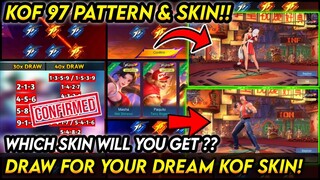 KOF 97 PATTERN AND SKIN PROBABILITY (REVEALED) | KOF BINGO DRAW 2024 - MLBB