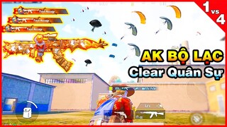 Clear Quân Sự với AKM Vua Bộ Lạc LV8 | [PUBG Mobile]