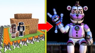 GẤU MÁY VUI VẺ Tấn Công Nhà Được Bảo Vệ Bởi bqThanh Và Ốc Trong Minecraft