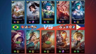 Brazil  vs Philippines (Rank Game) | Cai Yan(Support) | Honor of Kings