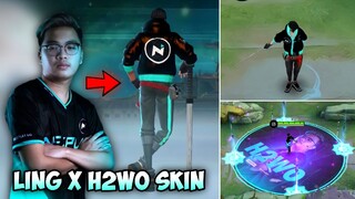 Ling As H2WO Skin! (Thank You Moonton)