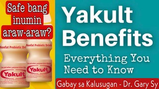 Yakult: Safe Bang Inumin Araw-araw?