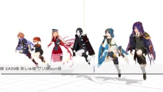 [MMD Touken Ranbu Online]The maneuver of the sword man