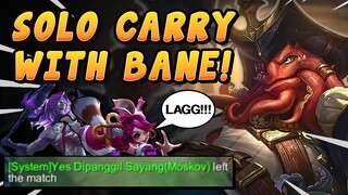 Bane Is An Absolute Monster As The Core | Mobile Legends