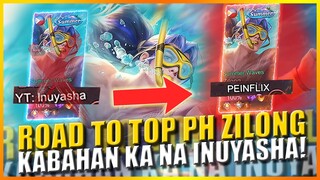 ROAD TO TOP PH ZILONG!! KABAHAN KA NA INU!!
