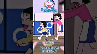 La llave de SESAMO 🔑 | Doraemon #shorts  😂