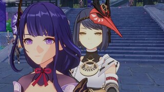 [ เก็นชินพุงแอนิเมชั่น] ผู้หญิงทำอะไร ผู้ชายทำอะไร...