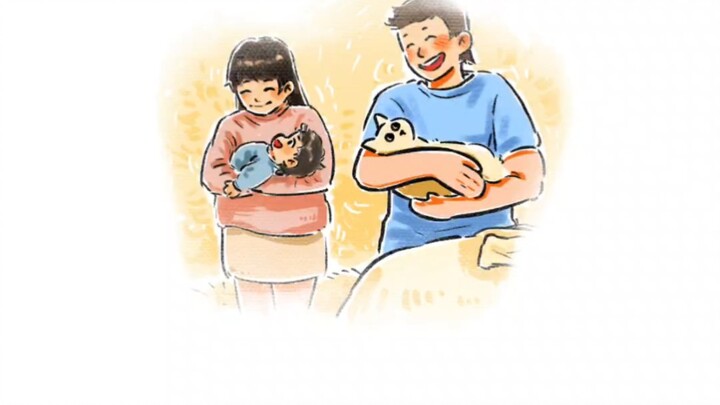 Mèo: Tôi đang ngủ ngon lành, thế mà bạn nhất định phải lôi tôi ra à #vẽmộtcâuchuyện