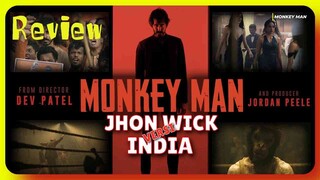 MONKEY MAN - MOVIE REVIEW | JHON WHICK VERSI PRINDAVAN, BAGUS BANGET CUKK!!!