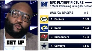 GET UP | Marcus Spears breaks down NFC Playoff Picture - What's wrong with Cowboys offense?