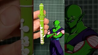 Hago figura de PICCOLO versión 🪈 Flautín. Manualidades Dragon Ball Z