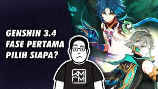 Milih siapa di Genshin Impact 3.4 Fase 1?