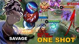 SAVAGE EASY! BRODY ONE SHOT BUILD | Brody The Best Marksman This Era | MLBB