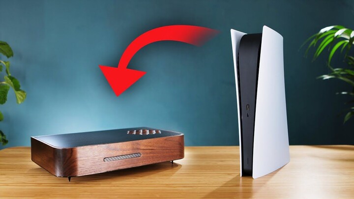 【Life】【Epic transformation】PS5 MOD with carbon fibre & black walnut