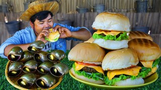 Cooking Snail Burger King Recipe - Collect Snail make Burger King Food