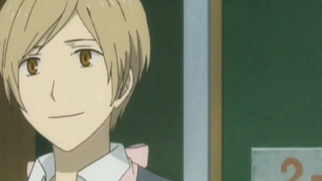 [ Natsume's Book of Friends ] Natsume in apron at the school festival, look at me (●'◡'●)ﾉ❤