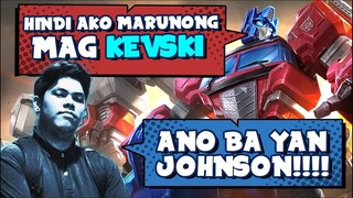 HINDI MARUNONG MAG KEVSKI SI JOHNSON. "MLBB Transformers Challenge" | MLBB