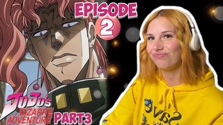 🤍JOTARO KUJO VS NORIAKI KAKYOIN🤍JJBA Stardust Crusaders Episode 2 | REACTION