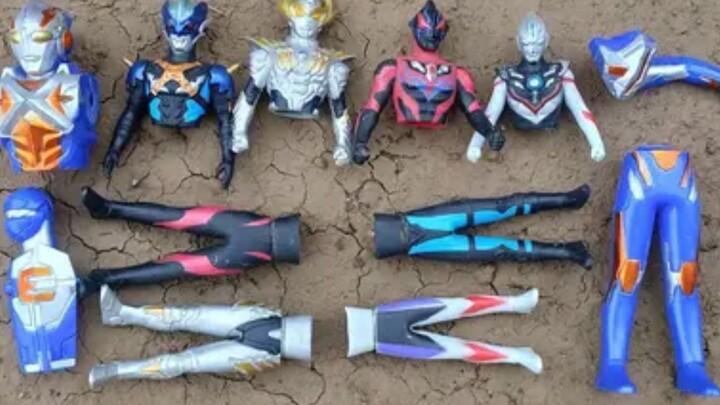 Mainan model ultraman out of the box, mainan edukasi anak Digasero Tero Superman
