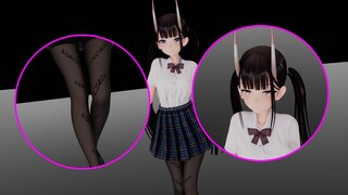 【MMD/能代】🤤能代小姐只是在走路