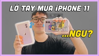 NHẬT KÝ &quot;LỠ TAY&quot; MUA...iPHONE 11 CHỈ VÌ LÝ DO CỰC VỚ VẨN? 😭 maybayvlog