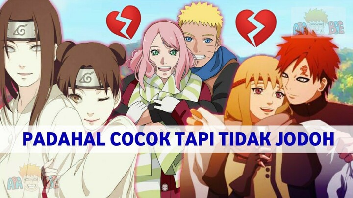 10 PASANGAN yang COCOK tapi TIDAK BERJODOH di Dunia NARUTO