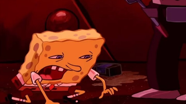 Mix ghép trừu tượng SpongeBob