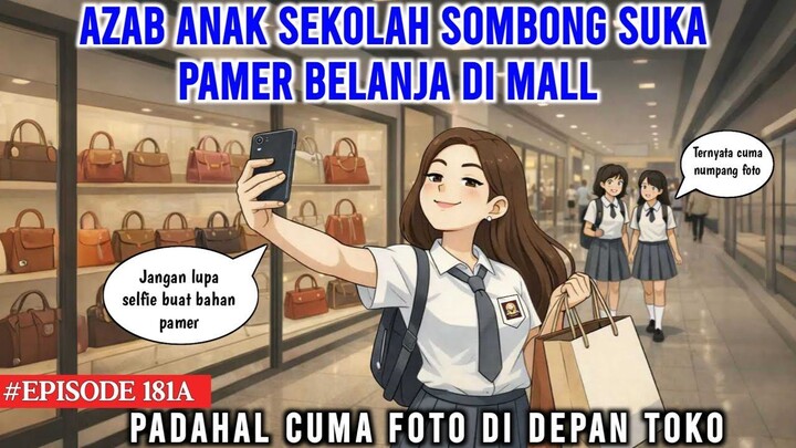 AZAB ANAK SEKOLAH SOMBONG SUKA PAMER BELANJA DI MALL, PADAHAL CUMA FOTO   COCO M