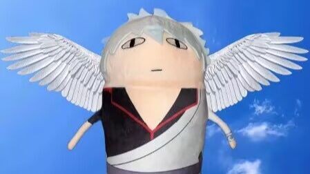 Sakata Gintoki from Fourth Sister Xiaoyang’s home can fly.