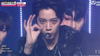 【wanna one想要拥有】雀眨罐丹 4强rap，其中最喜欢小赖唱这段rap的part，太酷了