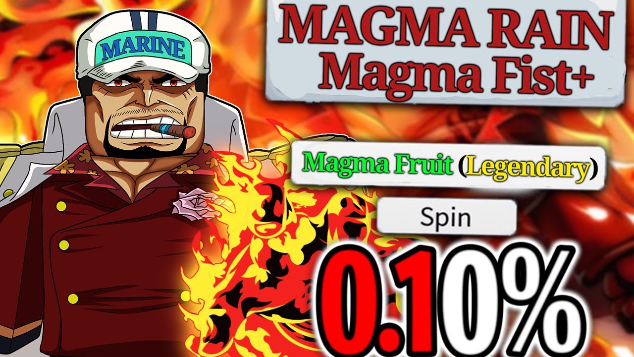 Noob To Pro With The New MAGMA In [MAGMA] Fruit Battlegrounds 