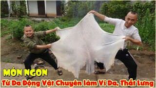 Đồ Chuyên Làm Thắt Lưng, Ví Da... Anh Em Tam Mao Mua Về Làm Thành Món Ăn Ngon Đẳng Cấp