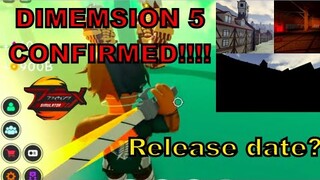DIMENSION 5 CONFIRMED|AOT in Roblox Anime Fighting Simulator