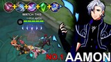AAMON Is Too Broken With This ONE SHOT BUILD | Mastering AAMON | MLBB